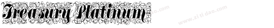 Treasury Platinum字体转换